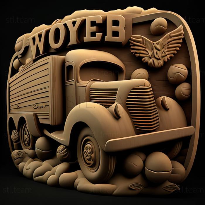 3D model Dodge WC (STL)